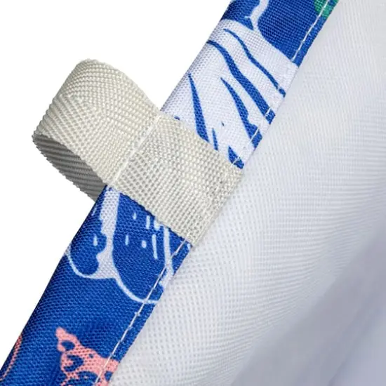 Household Essentials Large-Capacity Krush Utility Tote with 4 Exterior Pockets Blue Sea Shell {7}