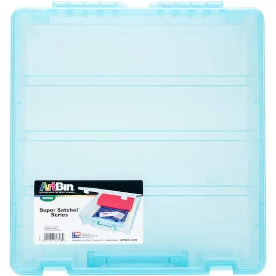 ArtBin&reg; Super Satchel&trade; Aqua Mist Single Compartment Box {1}