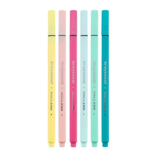 Bruynzeel Fineliner Light Colors Pen Set {3}