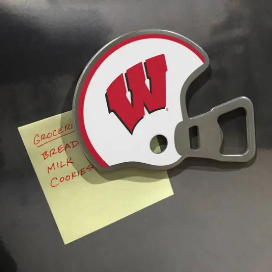 College Football Season Opener Bottle Opener Wisconsin Badgers {5}