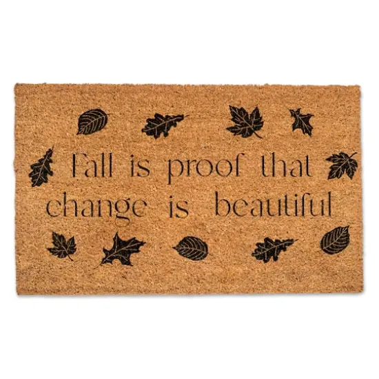 Change Is Beauty Doormat {1}