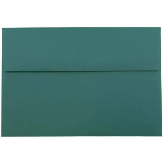 JAM Paper A8 Passport Invitation Envelopes, 50ct. Teal Green {1}