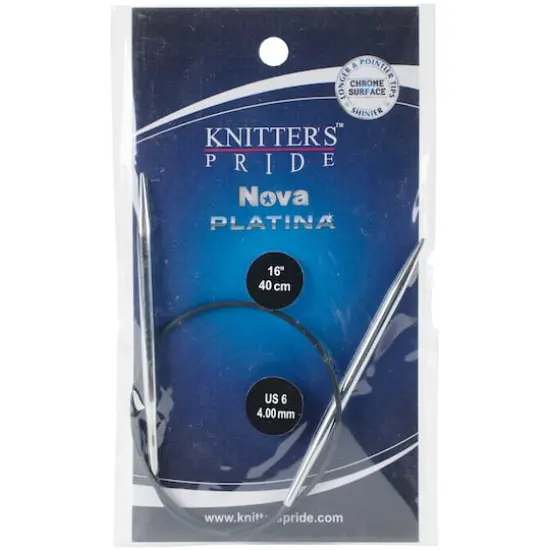 Knitter's Pride&trade; Nova Platina 16" Circular Knitting Needles {1}