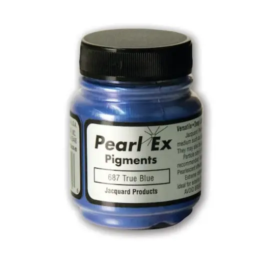 Jacquard Pearl Ex Pigment, 0.5oz. True Blue {1}