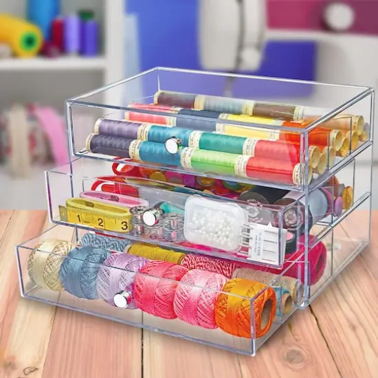 Deflecto&reg; Clear Washi Tape Storage Cube {7}