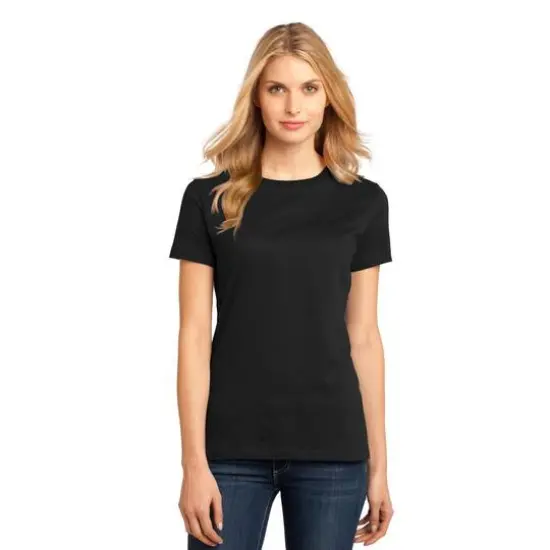 District&reg; Women's Perfect Weight&reg; Adult T-Shirt Jet Black {4}