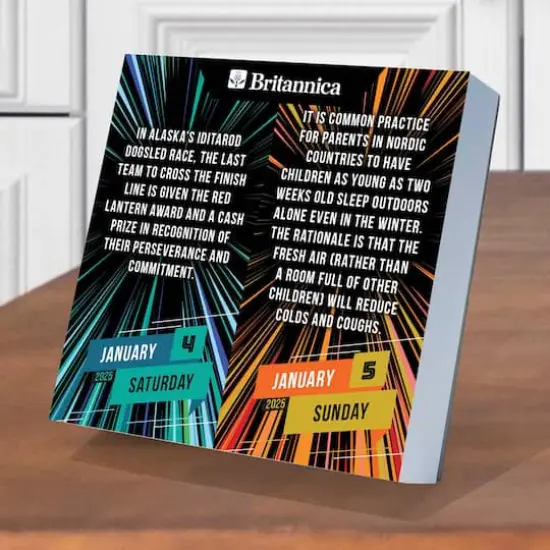 TF Publishing 2025 One Good Fact Daily Desktop Calendar {5}