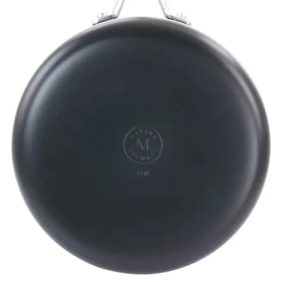 Martha Stewart 3.5qt. Matte Black Aluminum Nonstick Saucepan {6}
