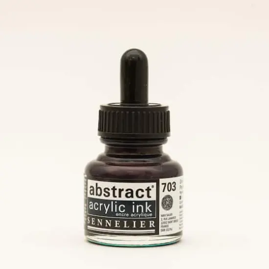Sennelier Abstract Acrylic Ink, 30mL Paynes Grey {1}