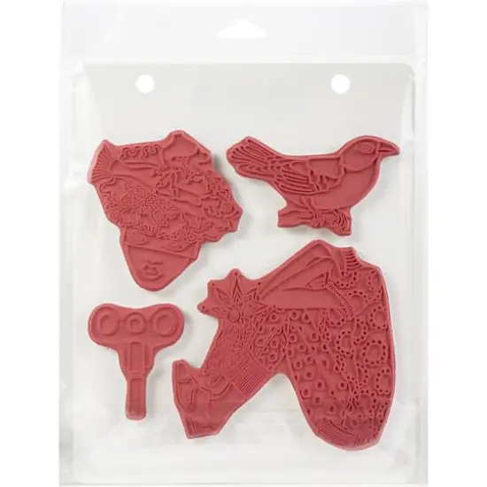 Dyan Reaveley's Dylusions Clockwork Cling Stamp Collection {3}