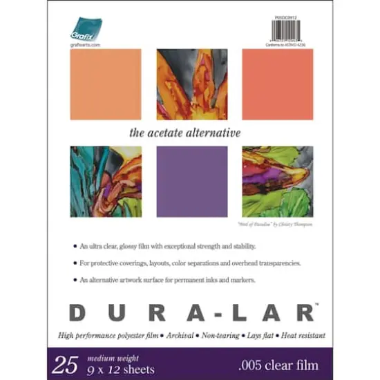 Grafix&reg; Clear Dura-Lar&reg; Pad {1}