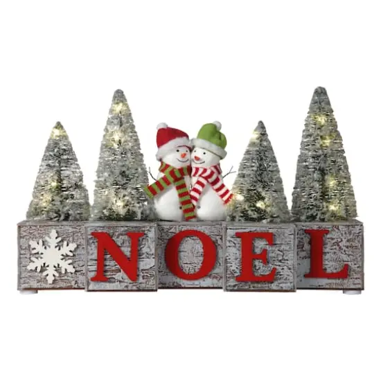Haute Decor 13" Christmas Wood Noel Blocks {1}