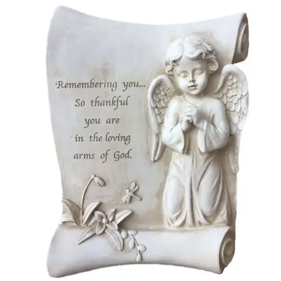 Santa's Workshop 8.5" Remembrance Angel Accent {1}