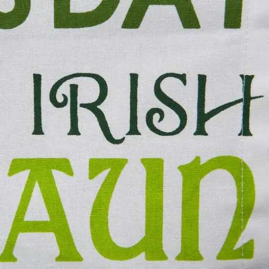 DII&reg; 108" St Patrick's Day Print Table Runner {6}