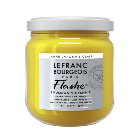 Lefranc & Bourgeois Flashe® Matte Artist's Color, 400mL Senegal Yellow {1}