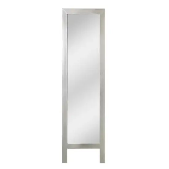 Head West Brushed Nickel Full Size Free Standing Easel Dressing Mirror - 18" x 64" {6}