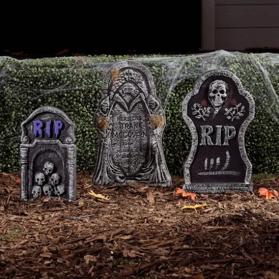 Assorted 5" Tombstone Set, 3pc. by Ashland&reg; {7}