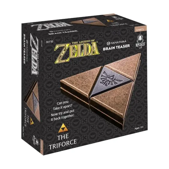 Hanayama Level 5 Cast Puzzle - The Legend of Zelda: The Triforce {4}