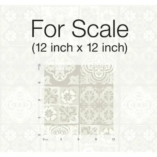 RoomMates Marrakesh Tile Peel & Stick Wallpaper Tan/Beige {8}