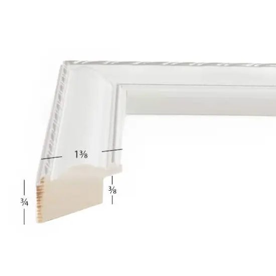 Craig Frames Victoria White & Silver Picture Frame {5}