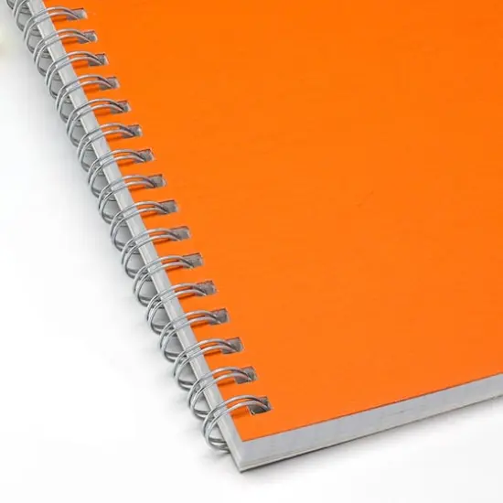 Fabriano&reg; EcoQua Spiral Bound Grid Notebook Orange {5}