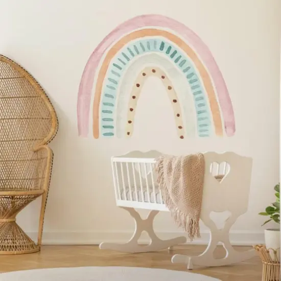 RoomMates Watercolor Rainbow Peel & Stick Wall Decals {1}