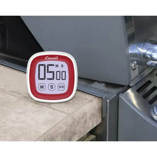 Escali Red Touch Screen Digital Timer {7}