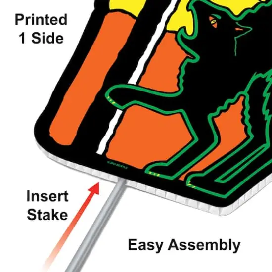 Beistle Plastic Halloween Yard Signs {5}