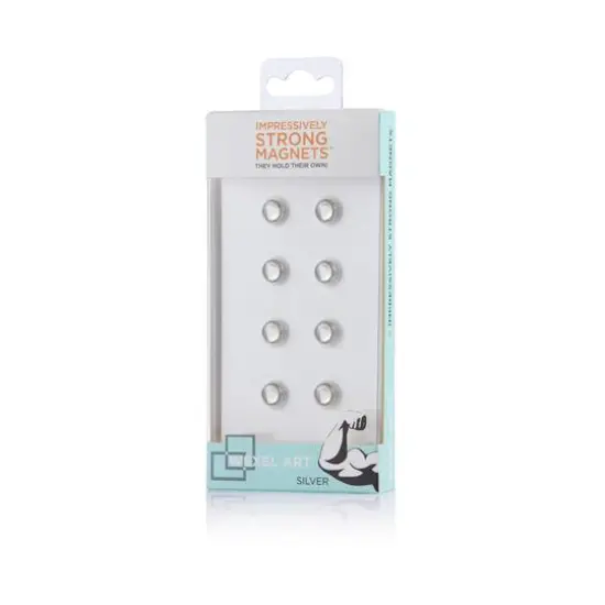 Wexel Art Impressively Strong Rare Earth Magnets Silver {2}