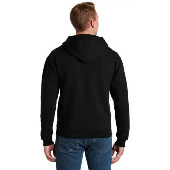 JERZEES&reg; Super Sweats&reg; NuBlend&reg; Full-Zip Hooded Sweatshirt Black {6}