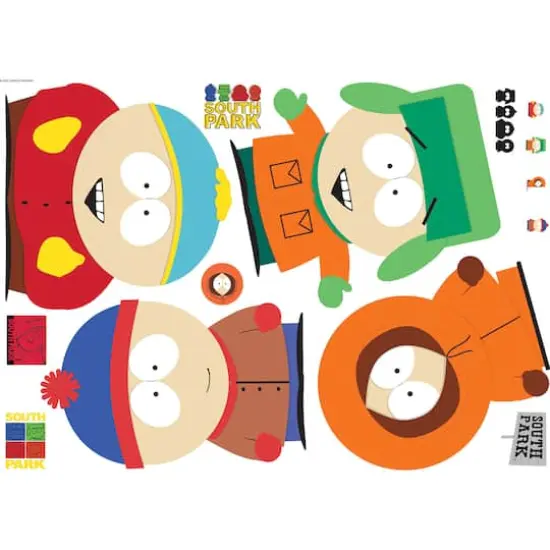 RoomMates South Park XL Giant Peel & Stick Wall Decals {1}