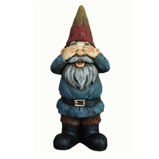 Santa's Workshop 18.5'' See No Evil Gnome Accent {1}