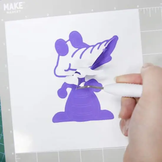 Purple to Pink Color Changing Permanent Vinyl by Make Market® {4}