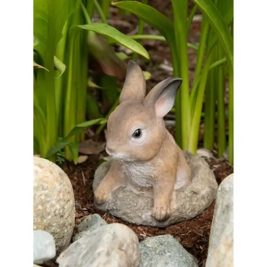 6" Curious Bunny Garden D&eacute;cor {6}