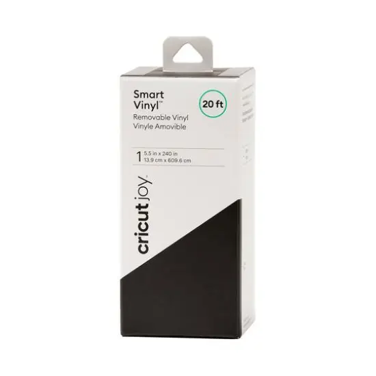 Cricut Joy&trade; Removable Smart Vinyl&trade; 20ft. Value Roll Black {1}
