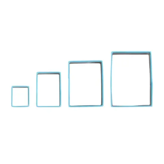 Rectangle Stainless Steel Nested Cookie Cutter Set by Celebrate It&reg; {3}