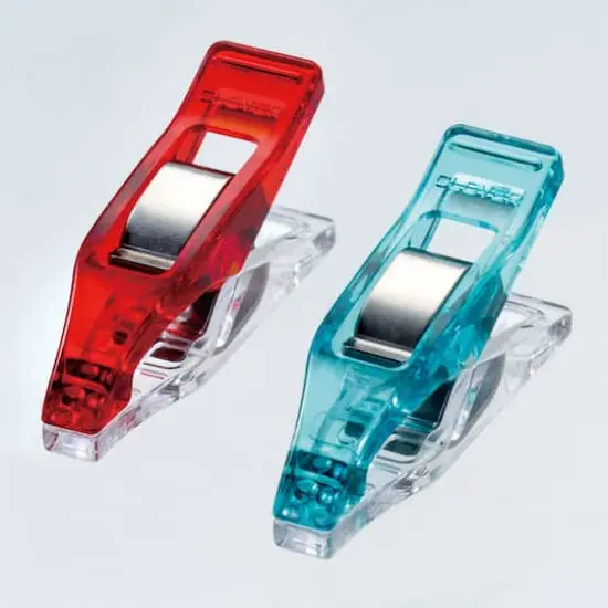 Clover Blue & Red Wonder Clips, 20ct. {4}