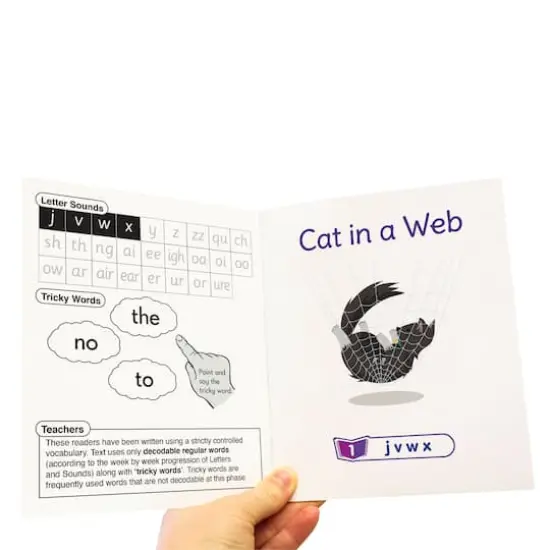 Junior Learning® Letters & Sounds Phase 3 Set 2 Fiction Educational Learning Set {5}