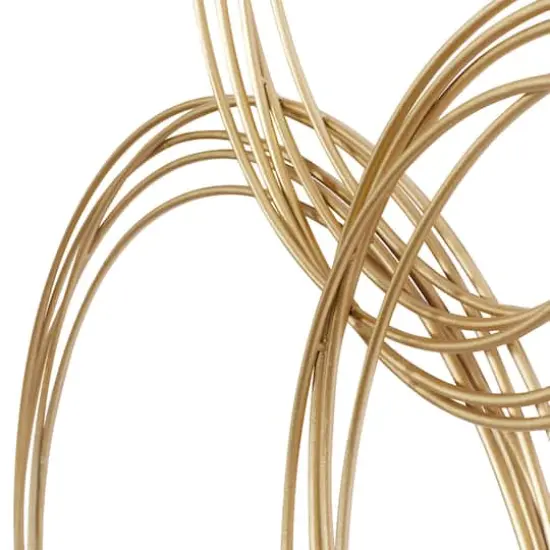 CosmoLiving by Cosmopolitan Gold Metal Wall D&eacute;cor {4}