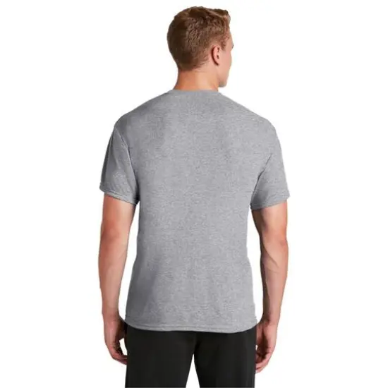 JERZEES&reg; Dri-Power&reg; Sport 100% Polyester T-Shirt Athletic Heather {6}