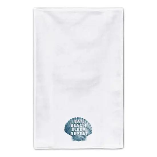 Eat Sleep Beach Repeat Tea Towel Set {5}