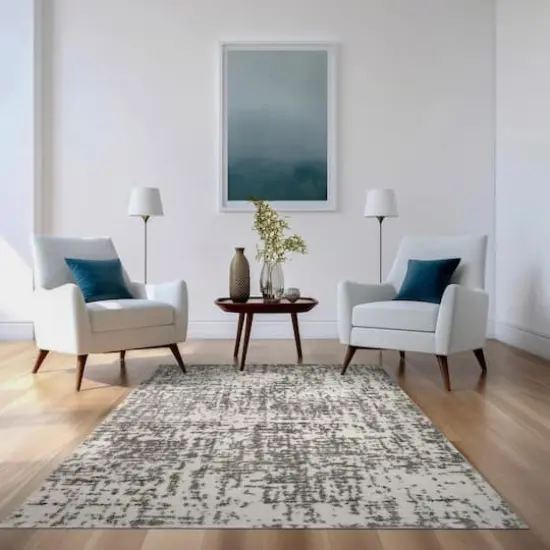 5ft. x 7ft. Gray & Ivory Area Rug by Ashland&reg; {3}