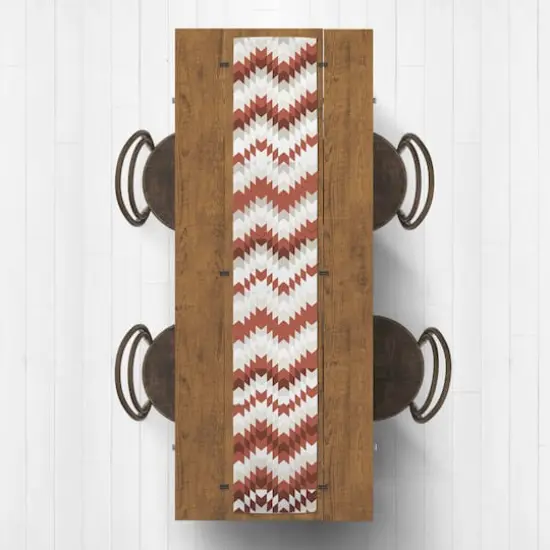 Southwest Pattern 16" x 90" Cotton Twill Runner {3}