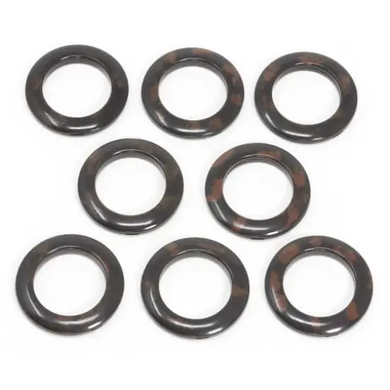 Dritz Home 1.5" Rustic Brown Round Curtain Grommets {3}