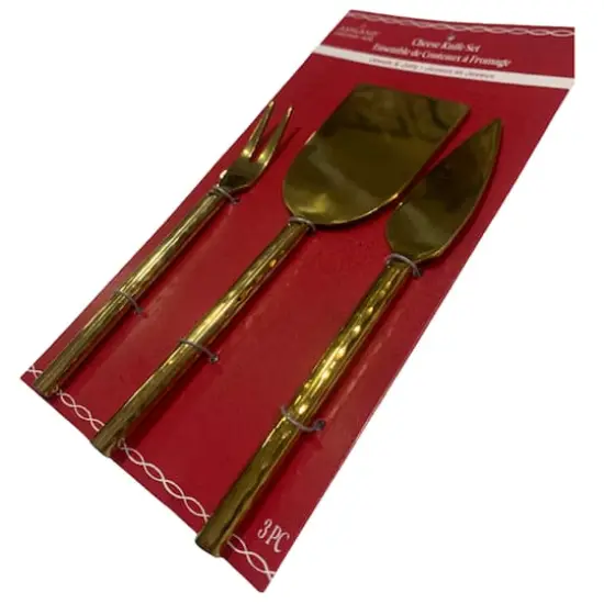 Gold Cheese Knife Set by Ashland&reg; {4}