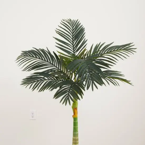 4ft. Artificial Golden Cane Palm Tree {3}