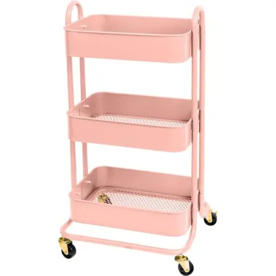 We R Memory Keepers&reg; 3-Tier A La&trade; Cart Pink {1}