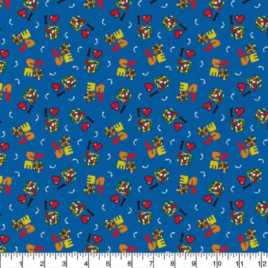 Camelot Fabrics Rubiks Love Cotton Fat Quarter, 6ct. {4}