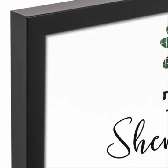 Shenanigans After Coffee 15.73" x 12.73" Black Framed Canvas {4}