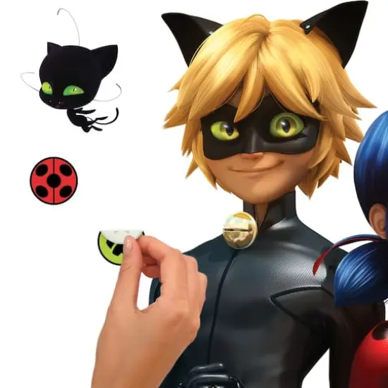 RoomMates Miraculous: Tales Of Ladybug and Cat Noir Giant Peel & Stick Wall Decals {5}